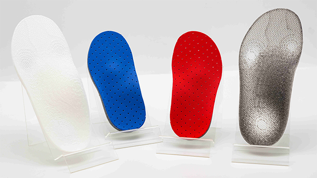 3D printed custom insoles