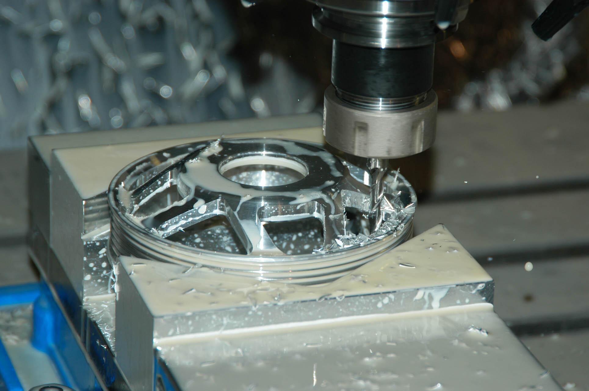 CNC 5-axis machining